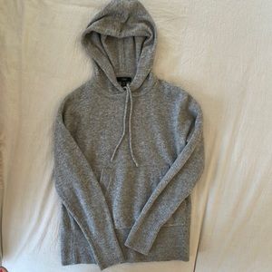 Women’s Jcrew super soft grey hoodie